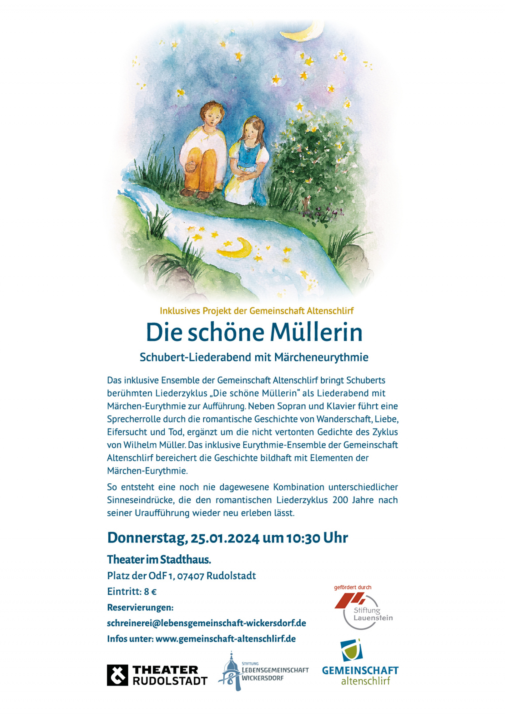 Einladung Schöne Müllerin 
© Einladung Schöne Müllerin